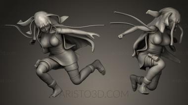 Figurines heroes, monsters and demons (STKM_0037) 3D model for CNC machine